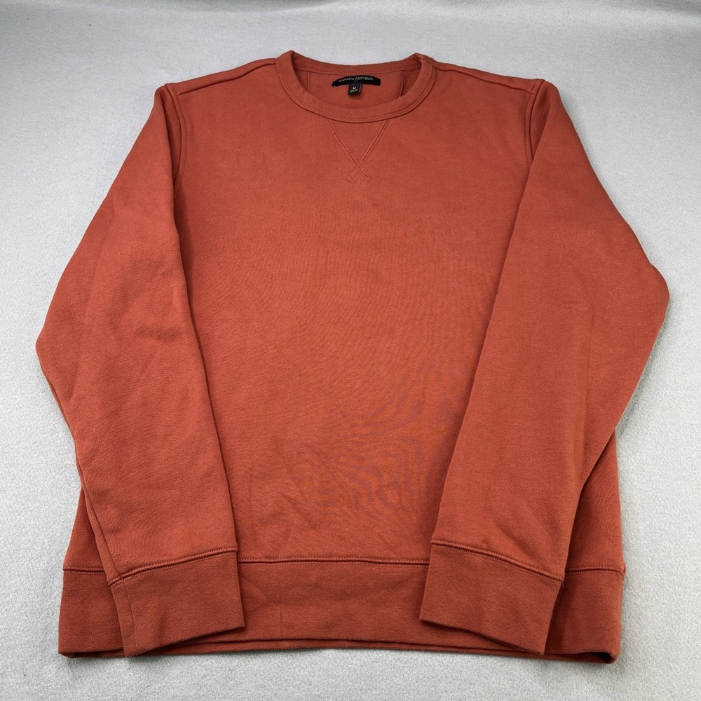 Banana Republic Cotton Blend Midweight Crewneck Sweatshirt (Men's Medium)